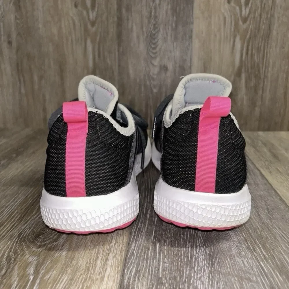 Adidas Fresh Bounce Women’s US Size 9.5 Sneaker Shoes W AQ7793 Black Grey Pink